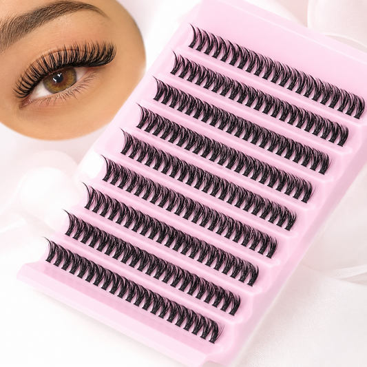 DIY Wispy Lash Extensions