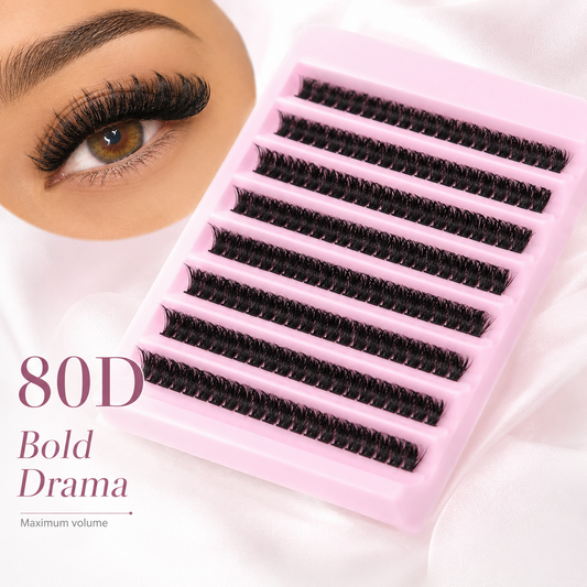 DIY Wispy Lash Extensions