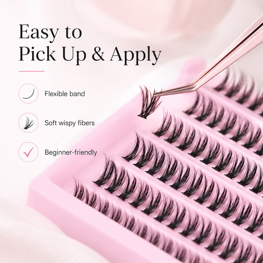 DIY Wispy Lash Extensions