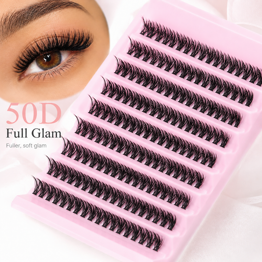 DIY Wispy Lash Extensions