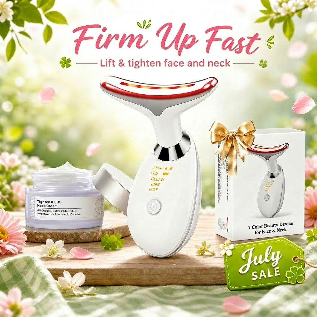 7-in-1 LED Face & Neck Sculptor
