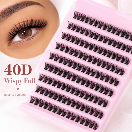 DIY Wispy Lash Extensions
