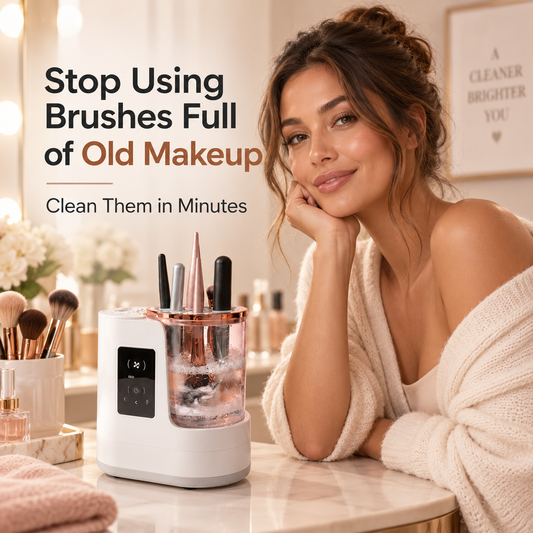 Electric Makeup Brush Cleaner